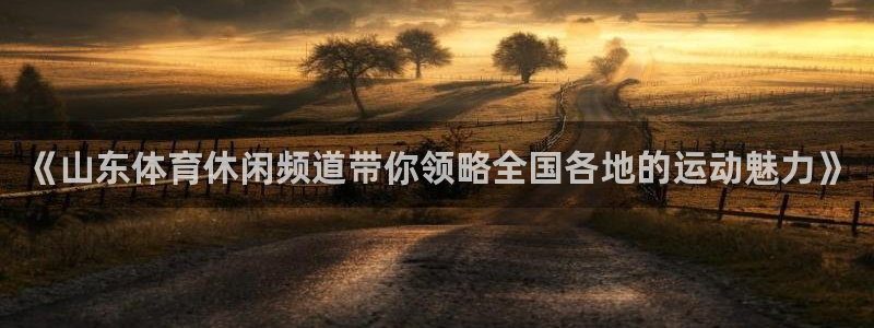 黑白nba免费直播在线观看：《山东体育休闲频道带你领略全国各地的运动魅力》